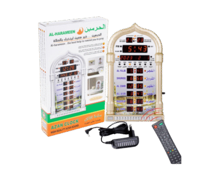 Reloj Adhan Salat AlHarameen tawqit